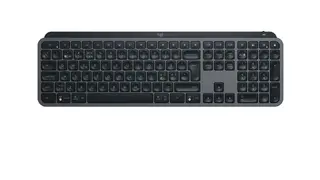 Produktfoto för Logitech® | MX Keys S - Tastatur - bagbelyst - Bluetooth, 2,4 GHz - Nordisk layout - Grafit