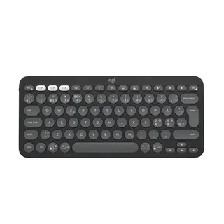 Produktfoto för Logitech® | Pebble Keys 2 (K380s) - Tastatur - Bluetooth, 2,4 GHz - Nordisk layout - Tonal-Graphite