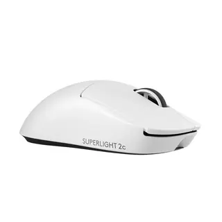 Produktfoto för Logitech Pro X Superlight 2c trådlös gamingmus (vit)