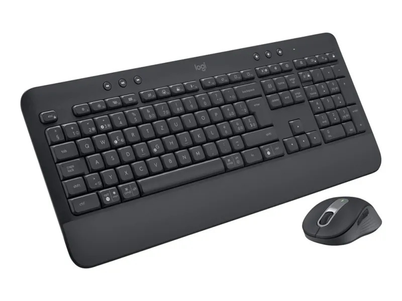 Alternativ bild 0 för Logitech Signature MK650 Combo for Business - Sats med tangentbord och mus - trådlös - Bluetooth LE - QWERTY - brittisk - grafit