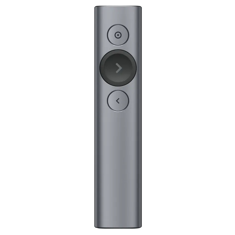 Alternativ bild 0 för Logitech Spotlight Plus - Presentationsfjärrkontroll - 3 knappar - skiffer