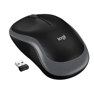 Produktfoto för Logitech Trådlös Mus M185 Grå