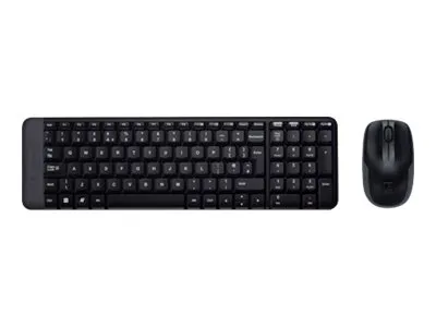 Alternativ bild 0 för Logitech Wireless Combo MK220 - Sats med tangentbord och mus - trådlös - 2.4 GHz - internationell engelska