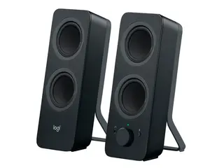 Produktfoto för Logitech Z207 - Högtalare - för persondator - 2.0-kanals - trådlös - Bluetooth - 5 Watt (Total) - svart