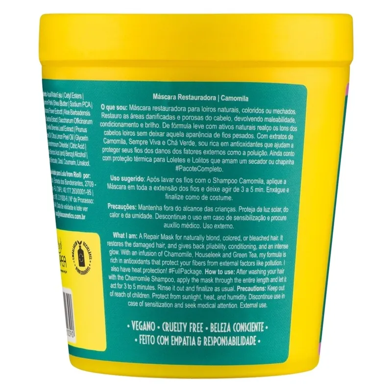 Bild 4 för Lola from Rio Camomila Repair Blonde Mask 230 g