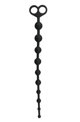Produktfoto för Long Anal Beads Black