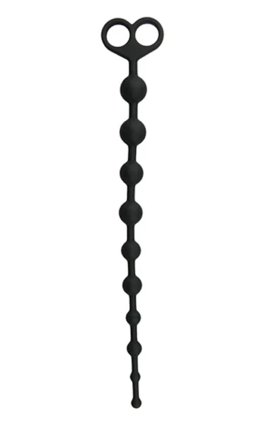 Bild 1 för Long Anal Beads Black