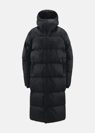 Produktfoto för Long Down II Parka Women, TRUE BLACK, XS,  Vårjackor