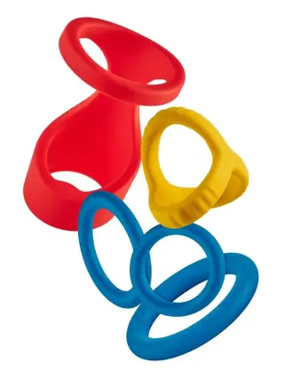 Produktfoto för Long Play Love Cock Ring Set
