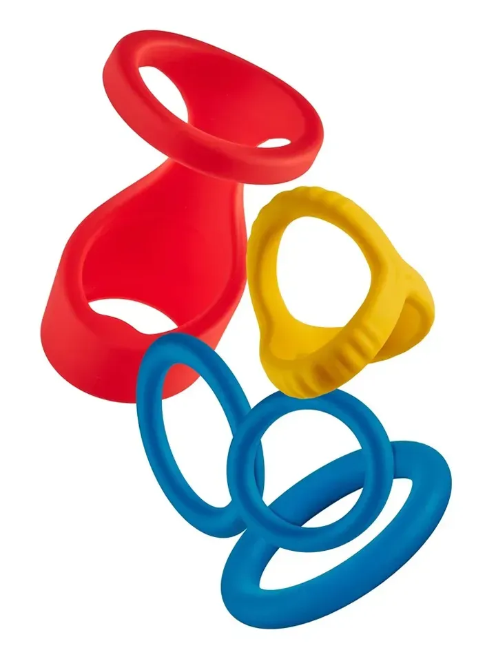 Bild 1 för Long Play Love Cock Ring Set