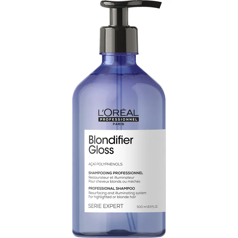 Bild 1 för Loreal Blondifier Gloss Shampoo 500 ml