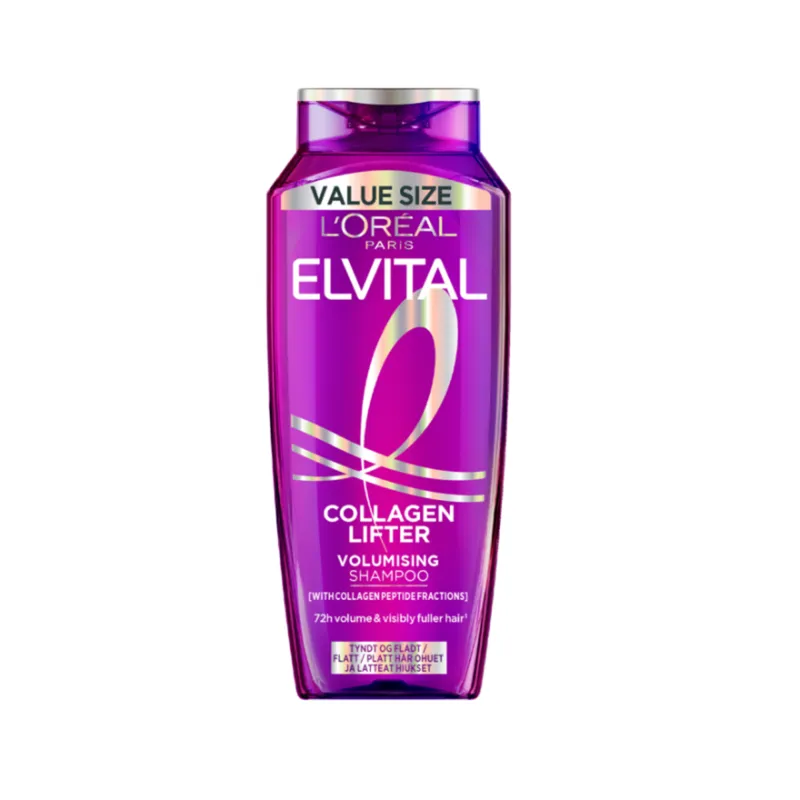 Bild 2 för Loreal Paris Elvital Collagen Lifter Shampoo 400 ml