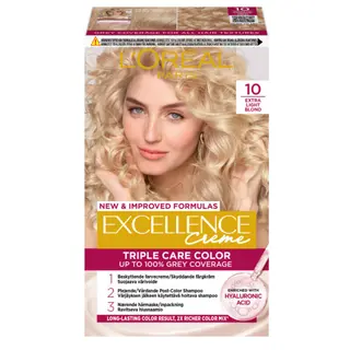 Produktfoto för Loreal Paris Excellence Crème Excellence Creme 10 Extra Light Blonde