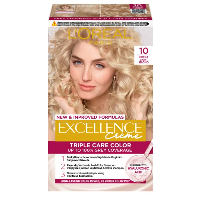 Bild 2 för Loreal Paris Excellence Crème Excellence Creme 10 Extra Light Blonde