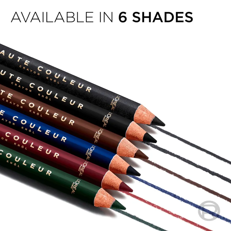 Bild 3 för Loreal Paris Haute Couleur Crayon Khôl 130 Bleu Suede