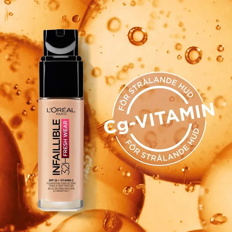 Bild 9 för Loreal Paris Infaillible  Fresh Wear 32H Liquid Foundation 130 True Be