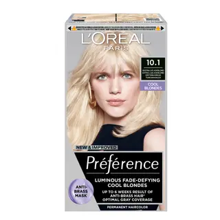 Produktfoto för Loreal Paris Préférence Permanent Hair Color 10.1 Helsinki