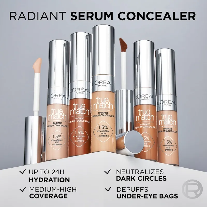 Bild 5 för Loreal Paris True Match Radiant Serum Concealer 10D