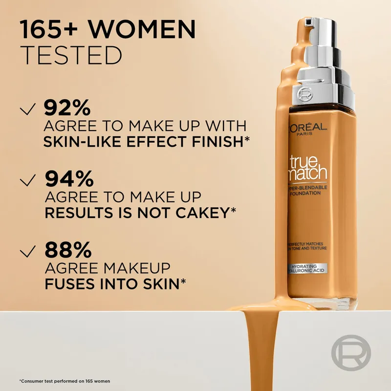 Bild 10 för Loreal True Match Foundation 1R/1C Rose Ivory 30 ml