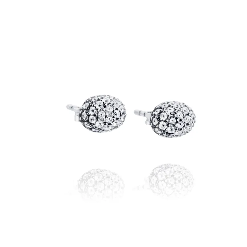 Alternativ bild 0 för Love Bead - Diamonds Örhänge Vitguld