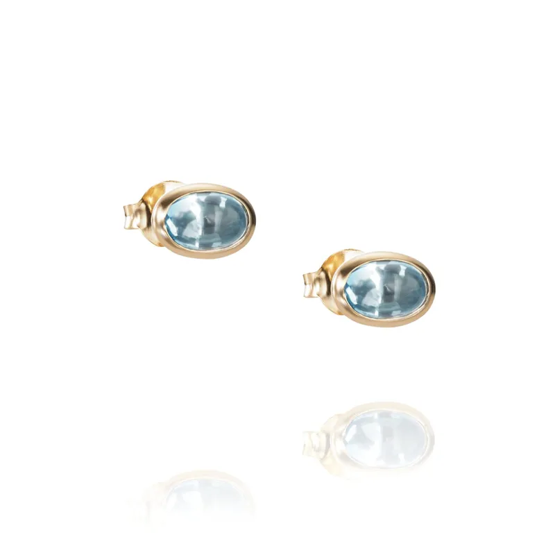 Alternativ bild 0 för Love Bead - Topaz Örhänge Guld
