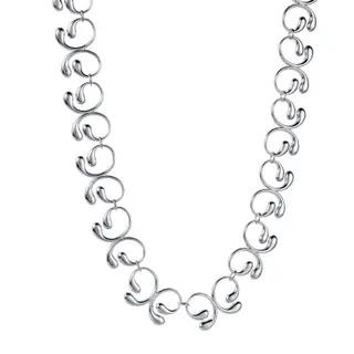 Produktfoto för Love buddies Halsband Silver