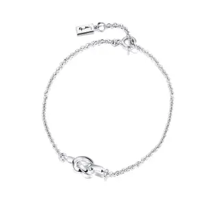 Produktfoto för Love Knot Armband Silver 17-19 cm