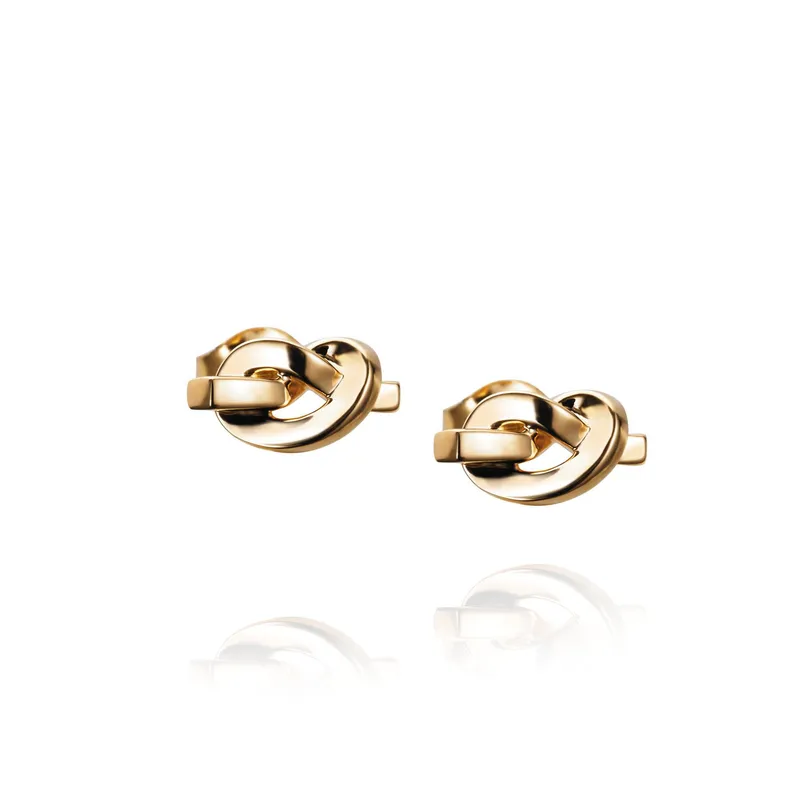 Alternativ bild 0 för Love Knot Örhänge Guld