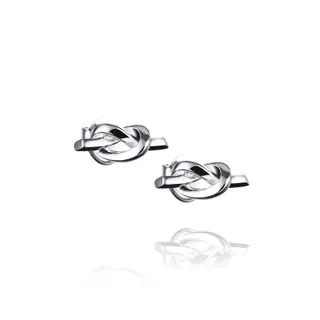Produktfoto för Love Knot Örhänge Silver
