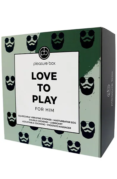 Bild 1 för Love to Play Pleasure Box for Him Paketerbjudande