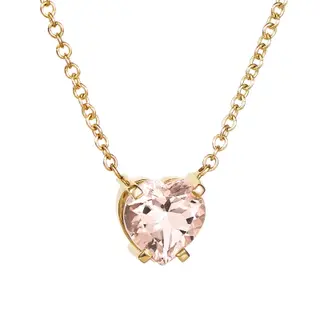 Produktfoto för Lovely Heart Necklace Guld