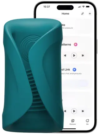 Produktfoto för Lovense Gush 2 Glans Massager Masturbator med vibration