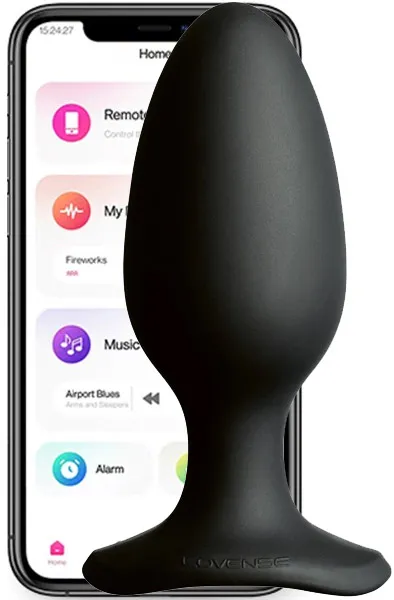Bild 1 för Lovense: Hush 2, Bluetooth Butt Plug, Large (57 mm)