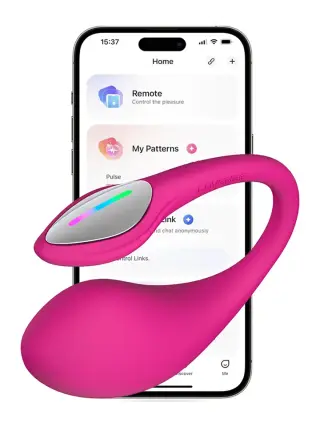 Produktfoto för Lovense: Lush 4, Bluetooth G Spot Egg Vibrator