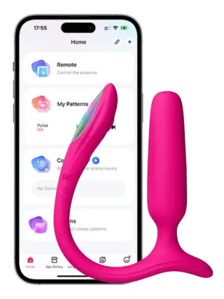 Produktfoto för Lovense – Lush Anal Vibrator – Pink