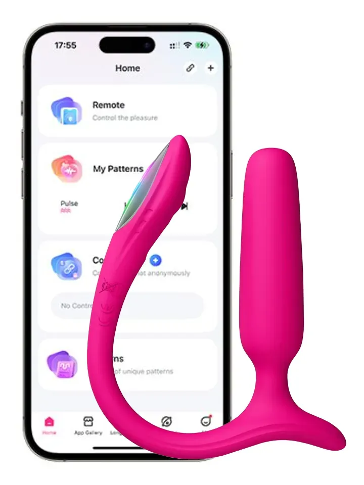 Bild 1 för Lovense – Lush Anal Vibrator – Pink