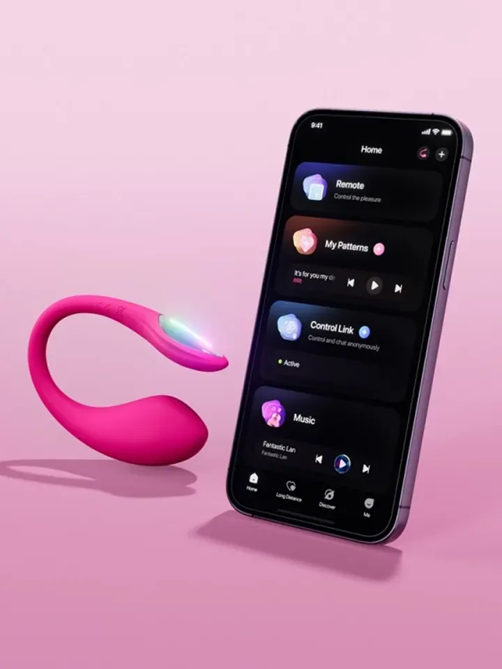 Bild 1 för Lovense Lush Mini Egg, Bluetooth Vibe
