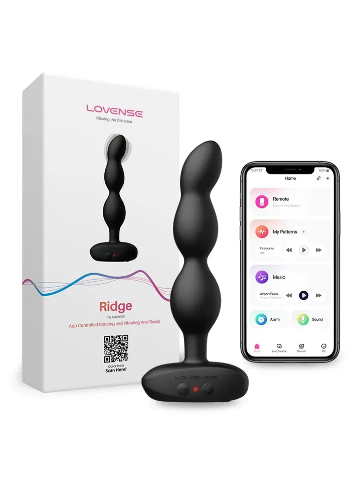 Bild 2 för Lovense Ridge Vibrating Anal Beads