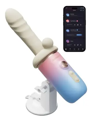 Produktfoto för Lovense: Spinel, Bluetooth Portable Thrusting Dildo