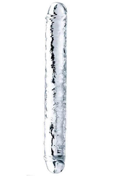 Bild 1 för LoveToy: Flawless Clear Dubbeldildo, 30 cm