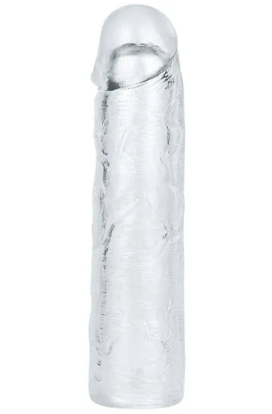 Bild 1 för LoveToy: Flawless Clear, Penis Sleeve + 5 cm