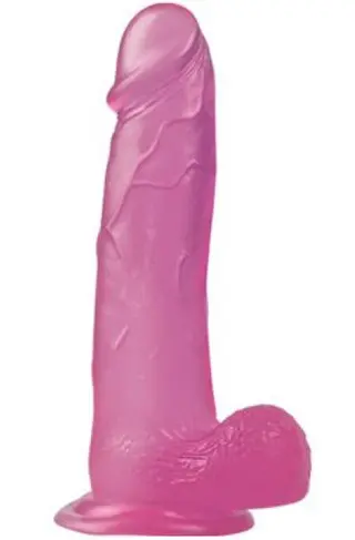 Produktfoto för Lovetoy Jelly Studs Dildo Pink 20 cm Dildo