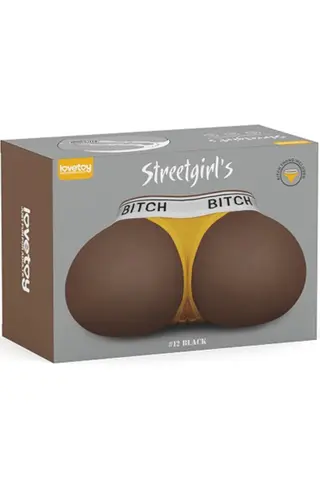 Produktfoto för LoveToy: Streetgirls Masturbator No.12, mörk