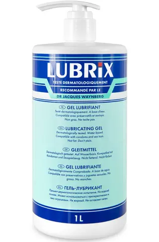Produktfoto för Lubrix Lubricating Gel 1000 ml Glidmedel anal/fisting