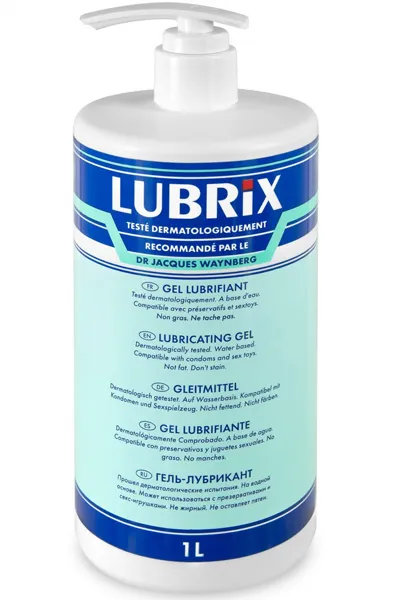 Bild 2 för Lubrix Lubricating Gel 1000 ml Glidmedel anal/fisting