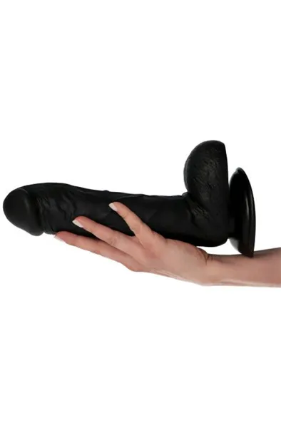 Bild 2 för Lucio Dildo Black 28 cm