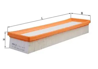 Produktfoto för Luftfilter