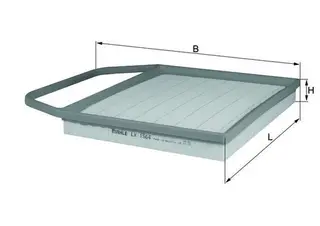 Produktfoto för Luftfilter Mahle