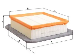 Produktfoto för Luftfilter Mahle