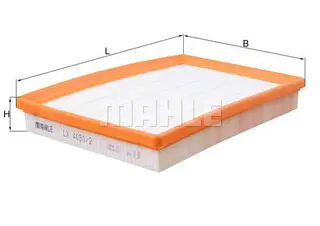 Produktfoto för Luftfilter Mahle